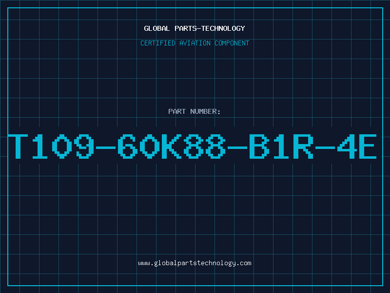 Aviation Part T109-60K88-B1R-4E