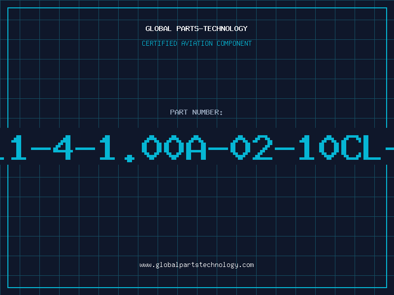 Aviation Part T11-4-1.00A-02-10CL-V