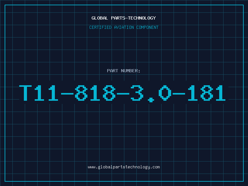 Aviation Part T11-818-3.0-181