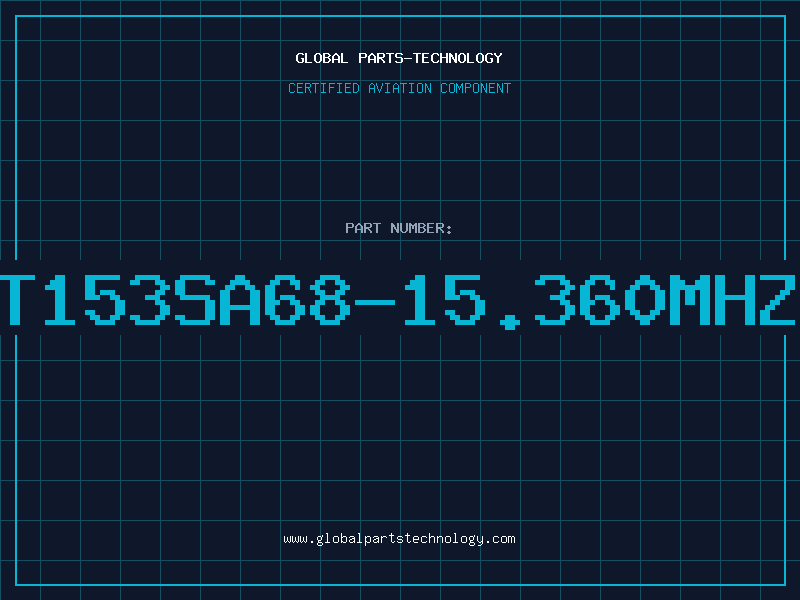Aviation Part T153SA68-15.360MHZ