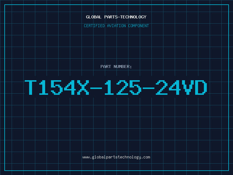 Aviation Part T154X-125-24VD
