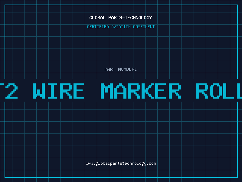 Aviation Part T2 Wire Marker Roll