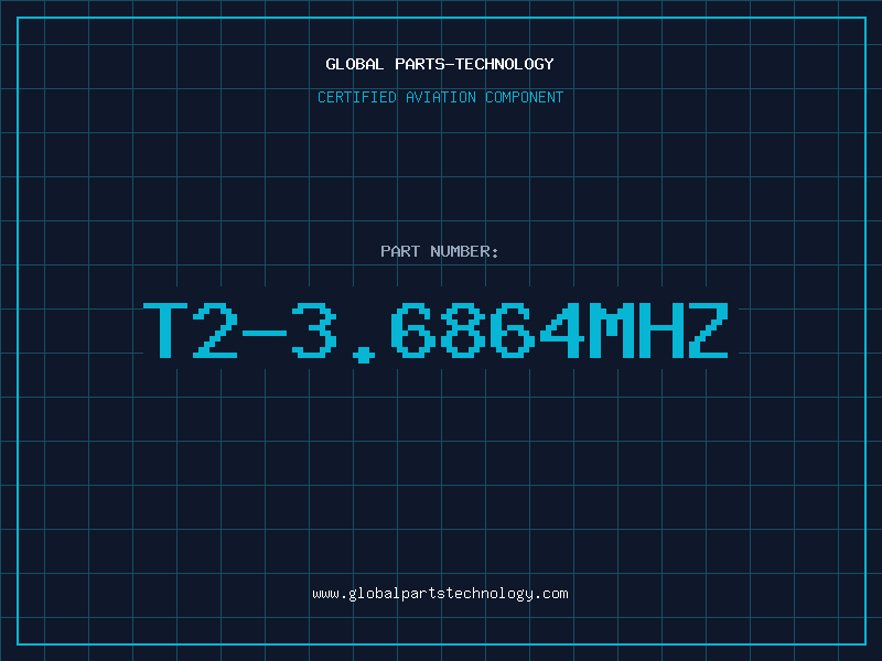 Aviation Part T2-3.6864MHZ