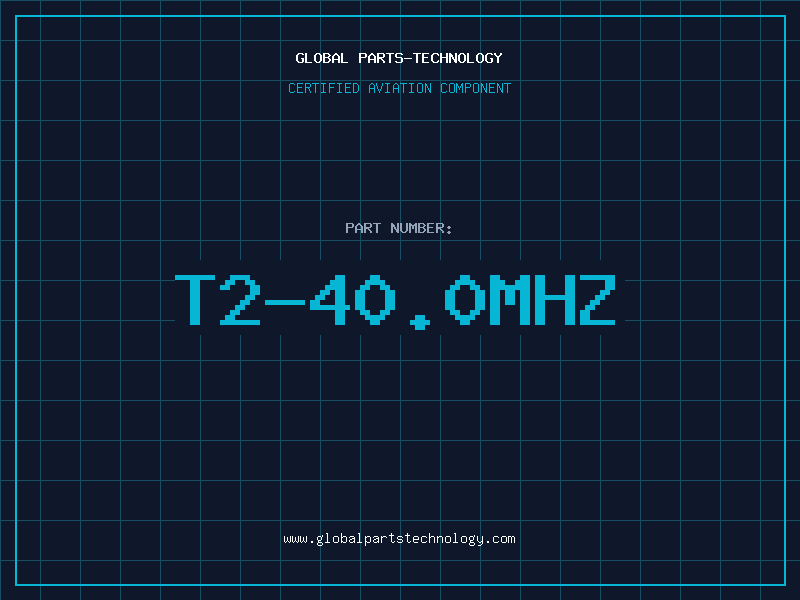 Aviation Part T2-40.0Mhz