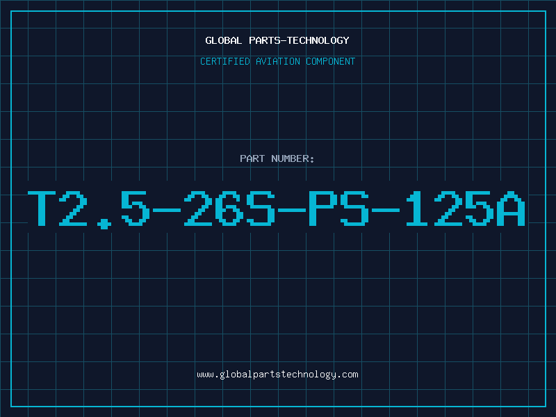Aviation Part T2.5-26S-PS-125A