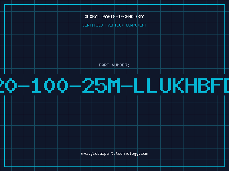 Aviation Part T20-100-25M-LLUKHBFDA