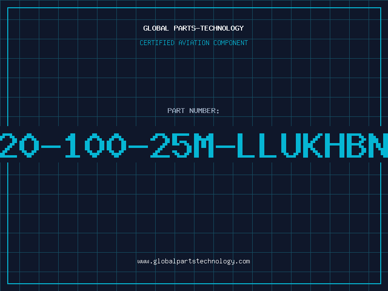 Aviation Part T20-100-25M-LLUKHBNT