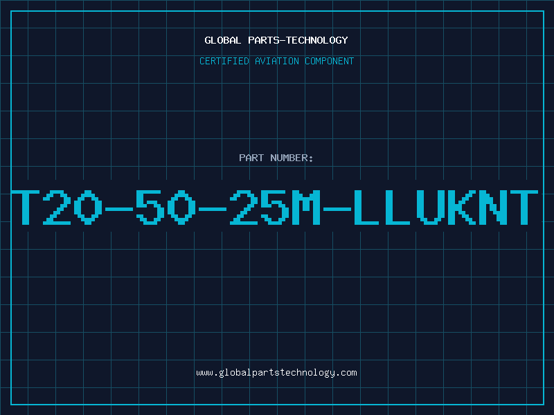 Aviation Part T20-50-25M-LLUKNT