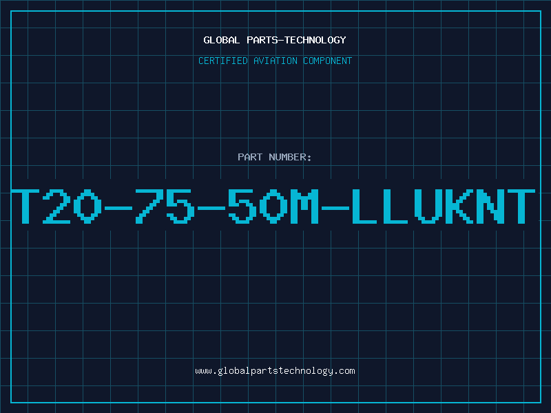 Aviation Part T20-75-50M-LLUKNT