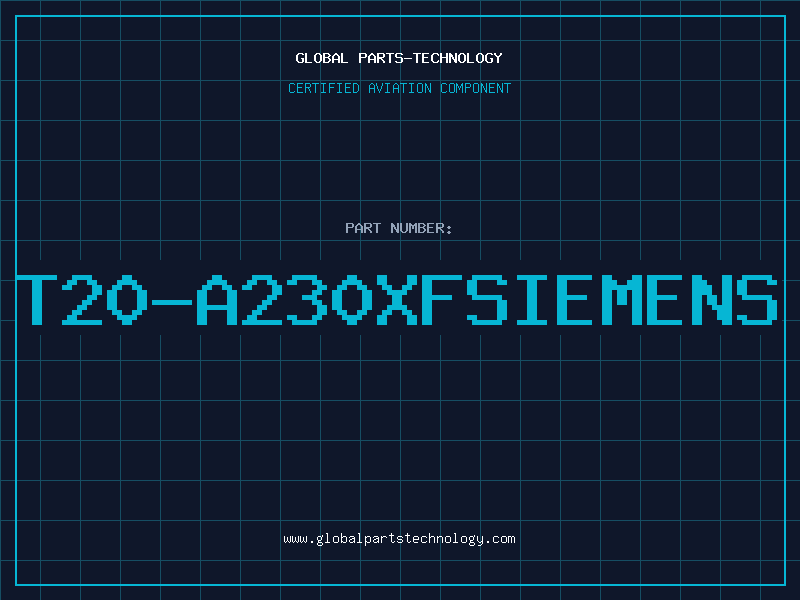 Aviation Part T20-A230XFSIEMENS