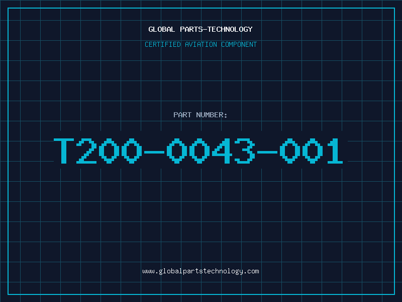 Aviation Part T200-0043-001