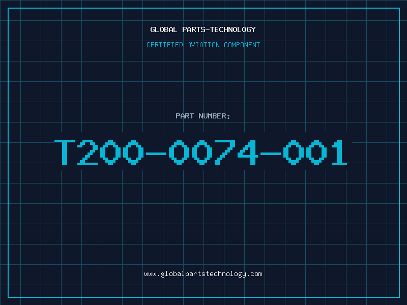 Aviation Part T200-0074-001