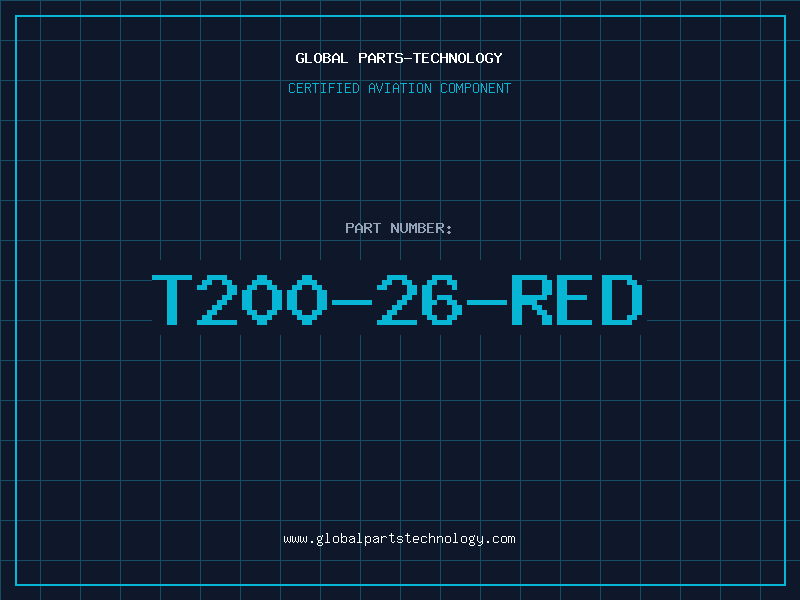 Aviation Part T200-26-RED