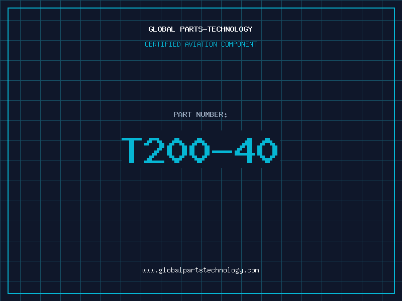 Aviation Part T200-40