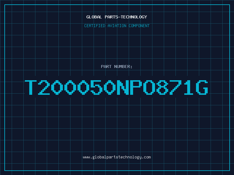 Aviation Part T200050NPO871G