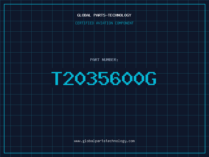 Aviation Part T2035600G
