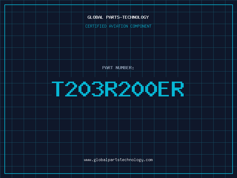 Aviation Part T203R200ER