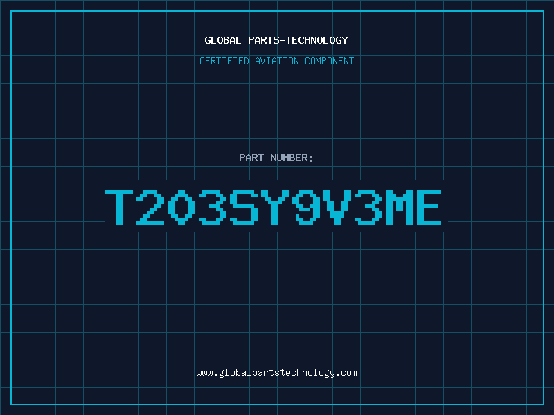 Aviation Part T203SY9V3ME