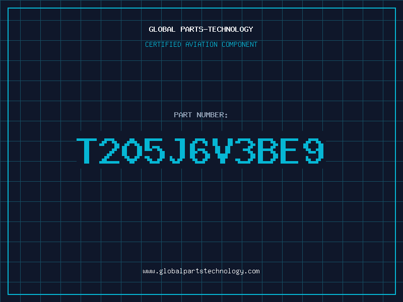 Aviation Part T205J6V3BE9