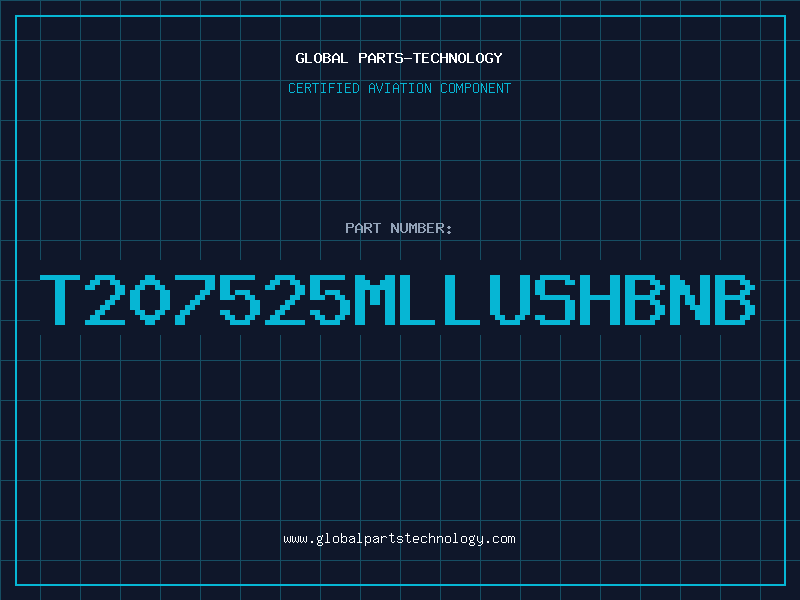 Aviation Part T207525MLLUSHBNB