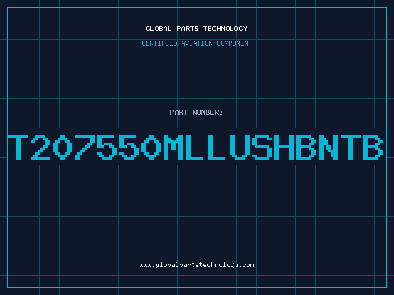 Aviation Part T207550MLLUSHBNTB