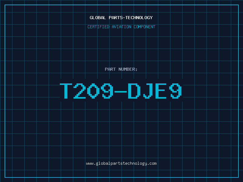 Aviation Part T209-DJE9