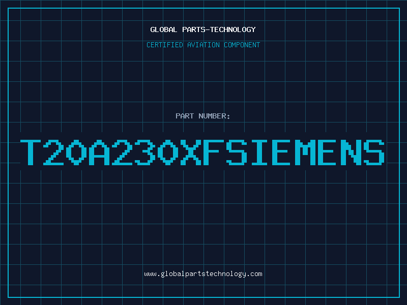 Aviation Part T20A230XFSIEMENS