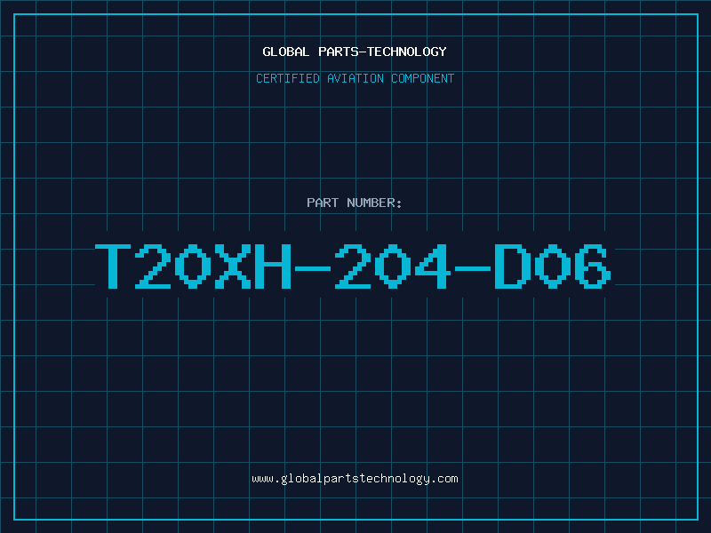 Aviation Part T20XH-204-D06