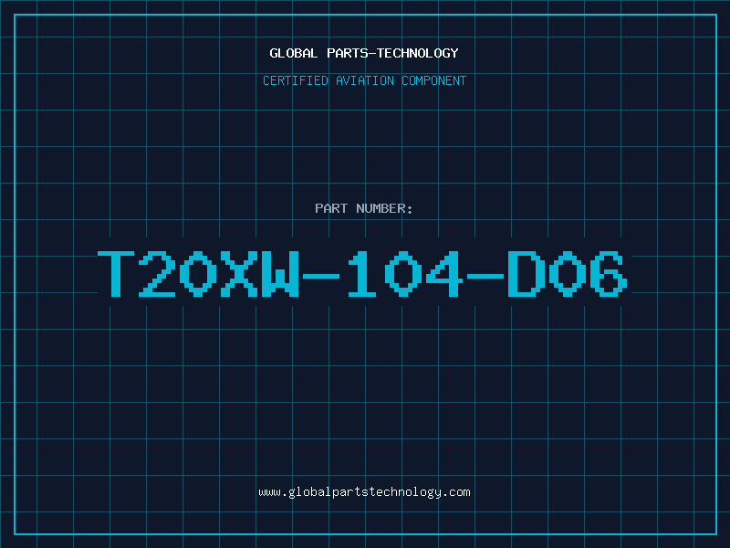 Aviation Part T20XW-104-D06