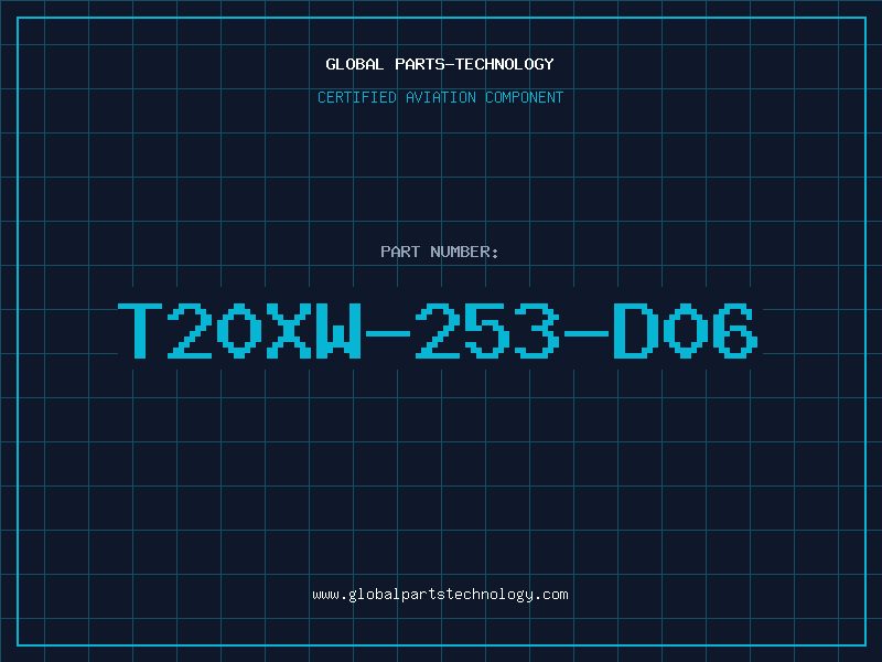 Aviation Part T20XW-253-D06