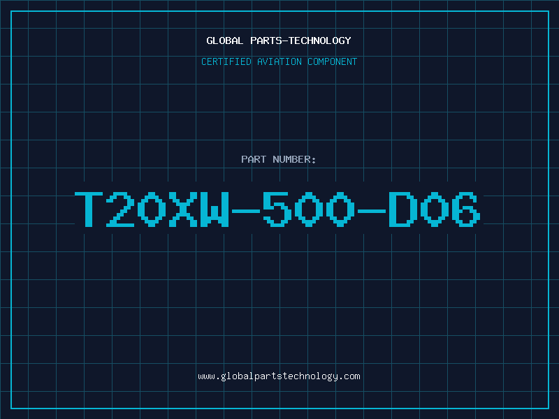 Aviation Part T20XW-500-D06