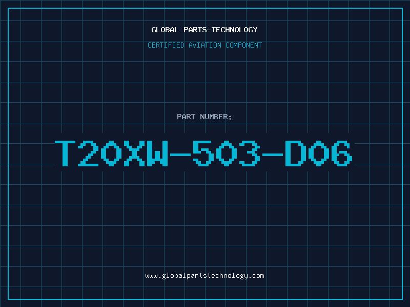 Aviation Part T20XW-503-D06