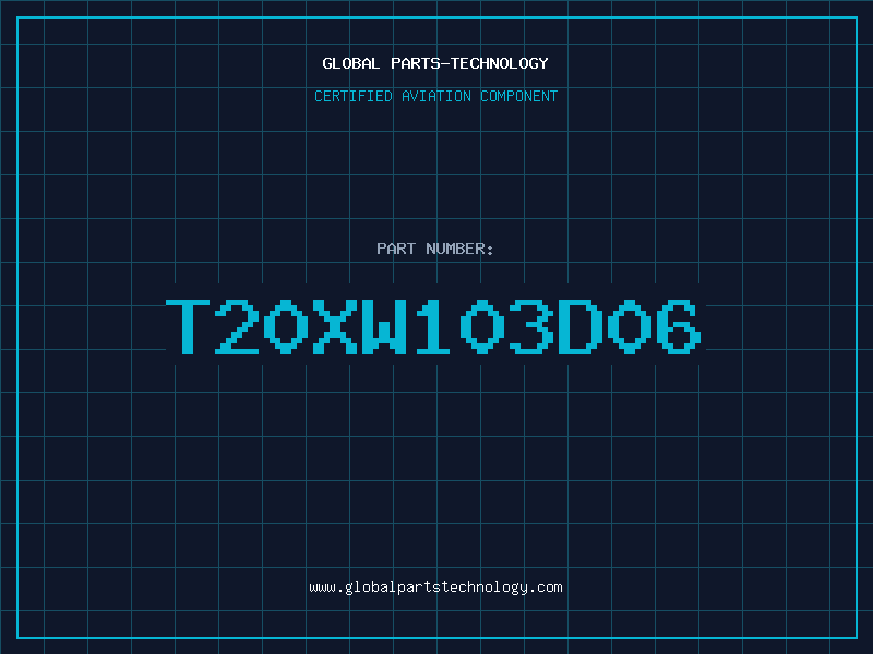 Aviation Part T20XW103D06