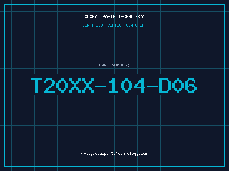 Aviation Part T20XX-104-D06