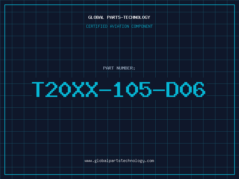 Aviation Part T20XX-105-D06
