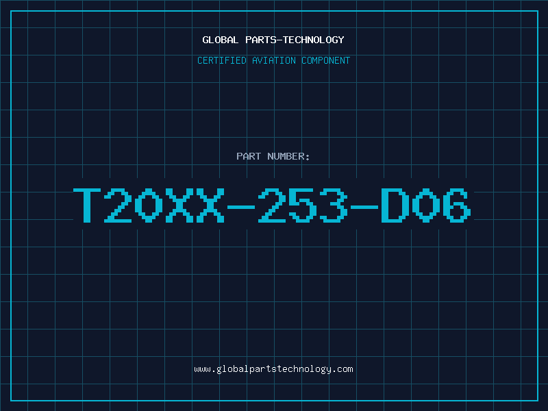 Aviation Part T20XX-253-D06