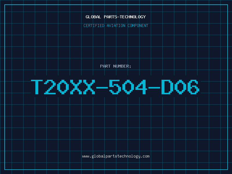 Aviation Part T20XX-504-D06