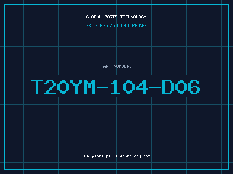 Aviation Part T20YM-104-D06