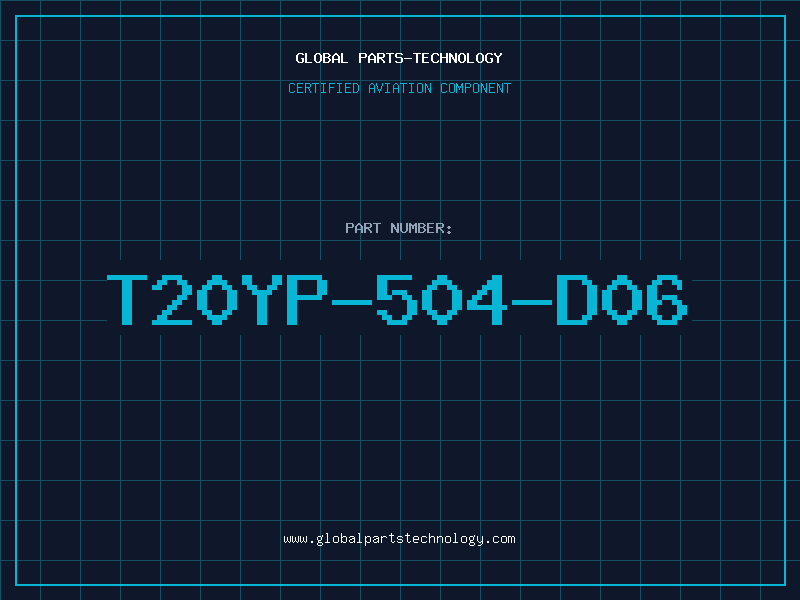 Aviation Part T20YP-504-D06