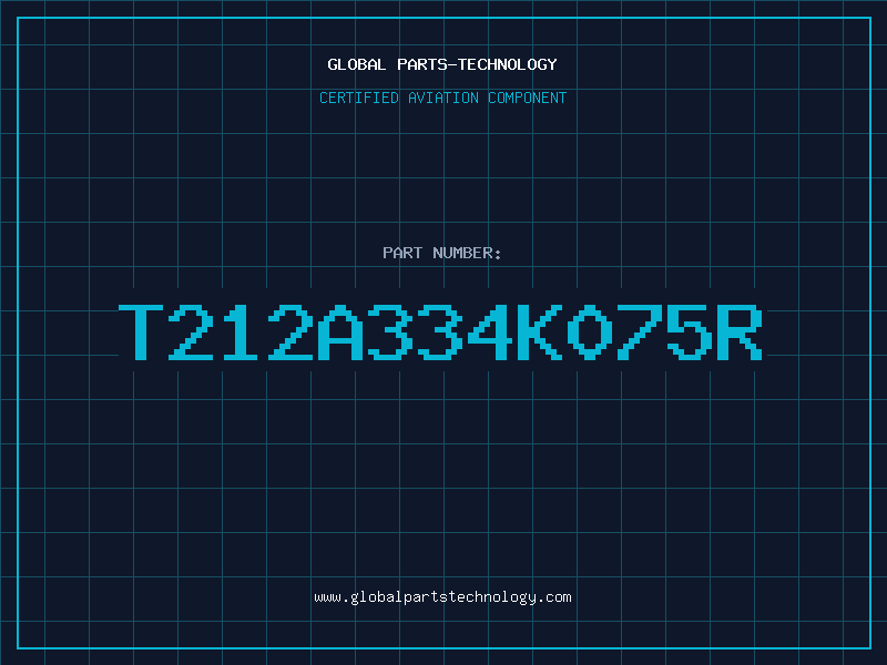 Aviation Part T212A334K075R
