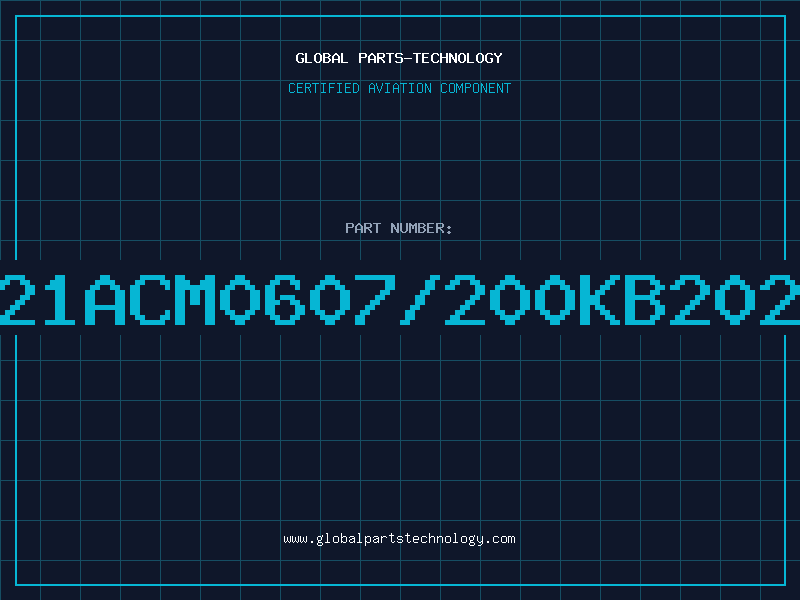 Aviation Part T21ACM0607/200KB2020