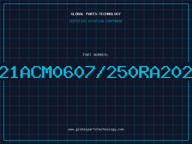 Aviation Part T21ACM0607/250RA2020