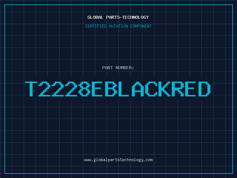 Aviation Part T2228EBLACKRED