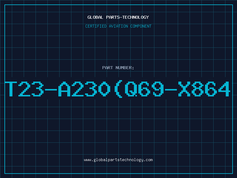 Aviation Part T23-A230(Q69-X864