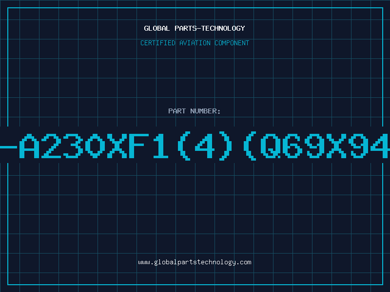 Aviation Part T23-A230XF1(4)(Q69X942)E