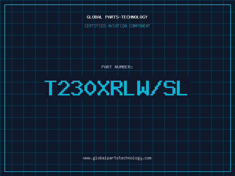 Aviation Part T230XRLW/SL