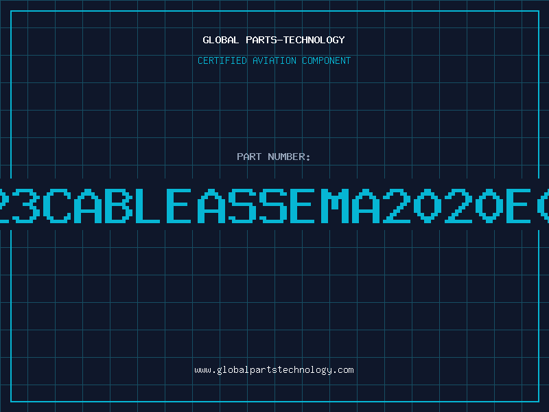 Aviation Part T23CABLEASSEMA2020E01