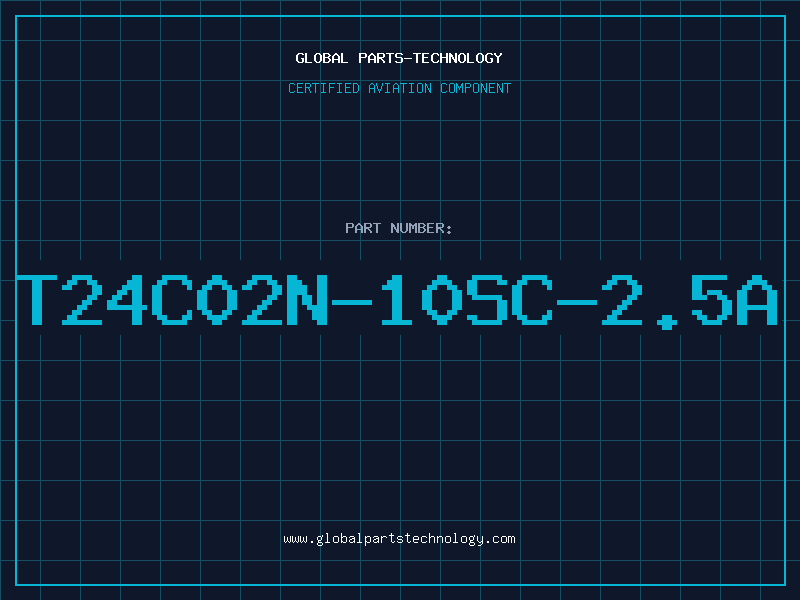 Aviation Part T24C02N-10SC-2.5A