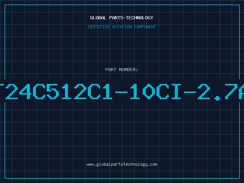 Aviation Part T24C512C1-10CI-2.7A