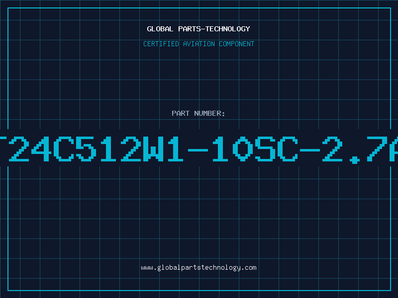 Aviation Part T24C512W1-10SC-2.7A
